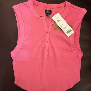 Urban Outfitters Pink Crop Top